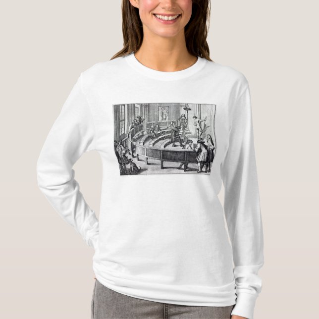 Camiseta Classe de desenho da vida, 1739 (Frente)