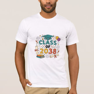 Camiseta Classe de Design de Graduação 2038