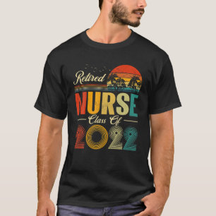 Camiseta Classe De Enfermeiros Aposentados De 2022, Vintage