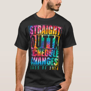 Camiseta Classe de Formando Alterações de Programação de Sa