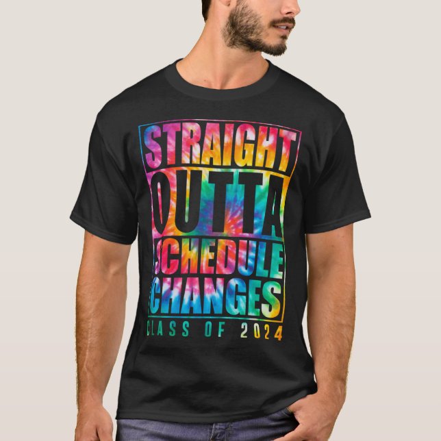 Camiseta Classe de Formando Alterações de Programação de Sa (Frente)