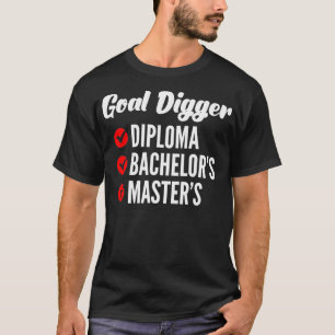 Camiseta Classe De Formando Da Faculdade De Segundos graus 