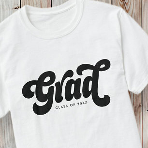Camiseta Classe de Formando de 20XX Retrovoltagem Simples