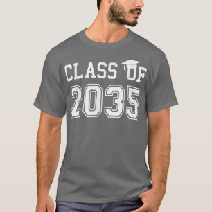 Camiseta Classe de Formando para jardim de infância de 2035