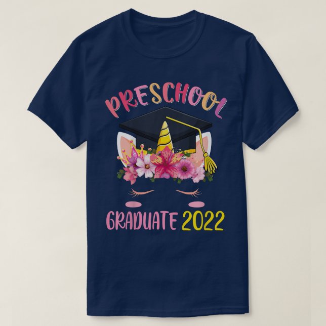 Camiseta Classe De Formando Pré-Escolar Para Crianças De 20 (Frente do Design)