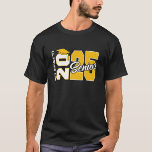 Camiseta Classe De Graduação 2025 Do Mais velho 2025 Para 2