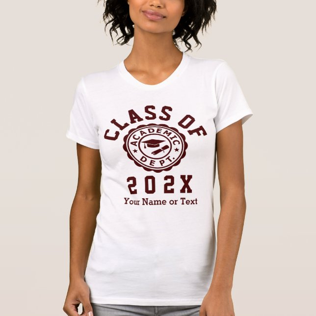 Camiseta Classe De Graduação 20XX (Frente)