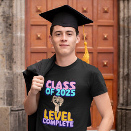 CAMISETA CLASSE DE GRADUAÇÃO COMPLETA AO NÍVEL DE 2025