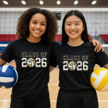 Classe De Graduação Da Equipe De Voleibol