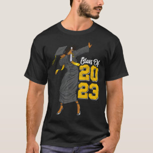 Camiseta Classe De Graduação De Dabbing De 2023 Gift Black