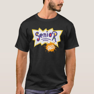Camiseta Classe de Graduação de Estilo de TV do ano 90 com 