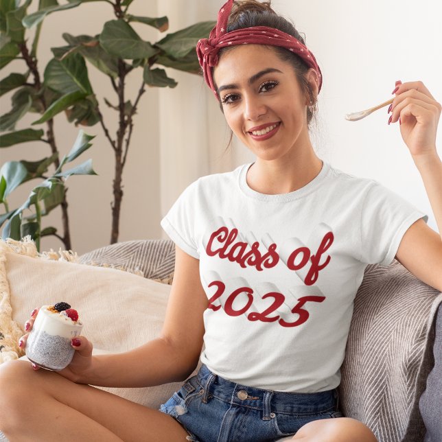 Camiseta Classe de graduação de roteiros de 2025 (Criador carregado)