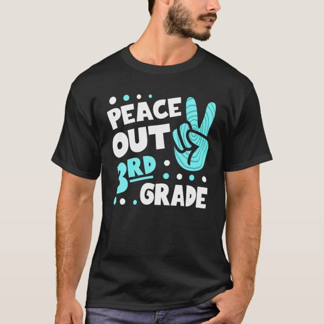 Camiseta Classe De Graduação De Tie Dye De Terceiro Grau De (Frente)