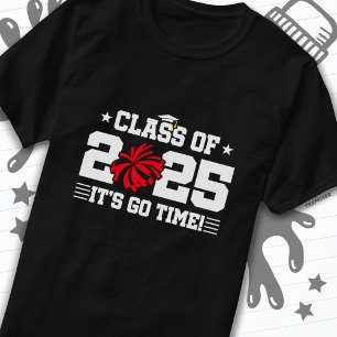 Camiseta Classe de Graduação do Cheerleader Cheer do Mais v