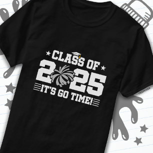 Camiseta Classe de Graduação do Cheerleader Cheer do Mais v