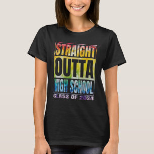 Camiseta Classe De Graduação Do hetero Fora Do Segundo grau
