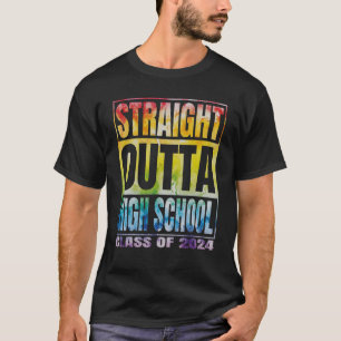 Camiseta Classe De Graduação Do hetero Fora Do Segundo grau