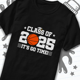 Camiseta Classe de Graduação do Jogador de Basquete de 2025