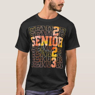 Camiseta Classe de Graduação do mais velho 2023 Tie Dye Mai