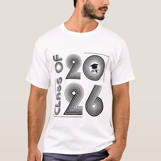 Camiseta Classe de graduação do Mais velho 2026 2026 (Frente)