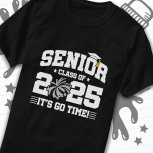 Camiseta Classe de Graduação do Mais velho Cheer 2025