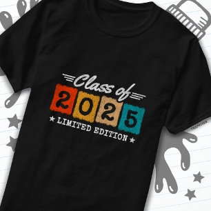 Camiseta Classe de graduação do Mais velho de Formando 2025