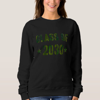 Camiseta Classe De Graduação Futura Da 5 Grau 2030 Primeiro