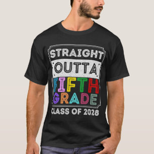 Camiseta Classe de Graduação hetero fora da 5 de 2028