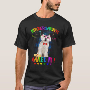 Camiseta Classe De Graduação Maltesa De 22 Jardins De Infân