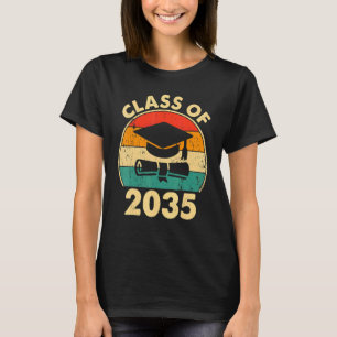 Camiseta Classe De Graduação Pré-Escolar Do Formando 2035