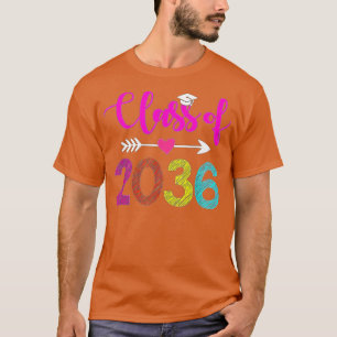 Camiseta Classe De Graduação Pré-Escolar Do Formando 2036