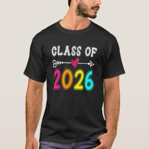 Camiseta Classe De Graduação Pré-Escolar Do Formando K 2026