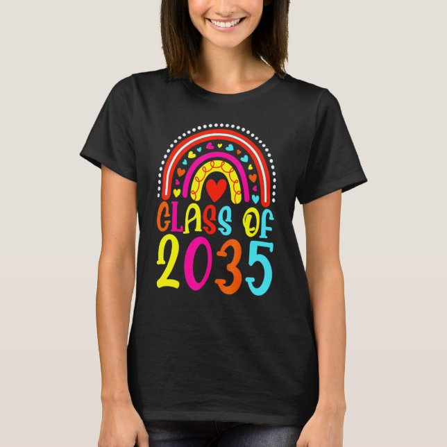 Camiseta Classe De Graduação Pré-Escolar Do Formando K 2035 (Frente)