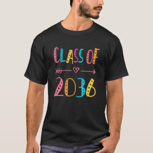 Camiseta Classe De Graduação Pré-Escolar Do Formando K 2036