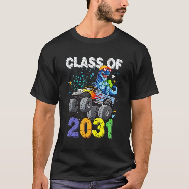 Camiseta Classe De Graduação Rex 2031 Cresceu Comigo (Frente)