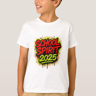 Camiseta Classe de grafite de 2025 Tee de Espírito Urbano