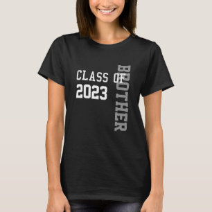 Camiseta Classe de irmão de 2023 para formando irmão de mai