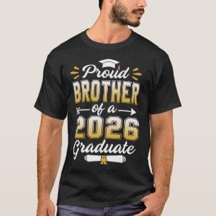 Camiseta Classe de Irmão Orgulhoso do Mais velho 2026 2026