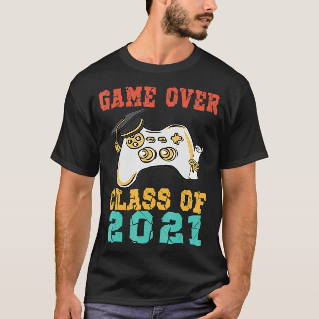 Camiseta Classe De Jogo Da Escola De Licenciatura De 2021 É (Frente)
