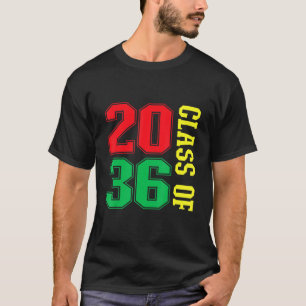Camiseta Classe De Licenciatura 2036 Primeiro Dia De Jardim