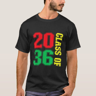 Camiseta Classe De Licenciatura 2036 Primeiro Dia De Jardim