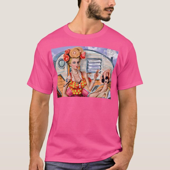 Camiseta Classe de Lixo do Reboque (Frente)