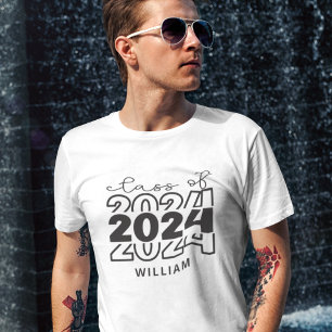 Camiseta Classe de mais velho 2024 com nome