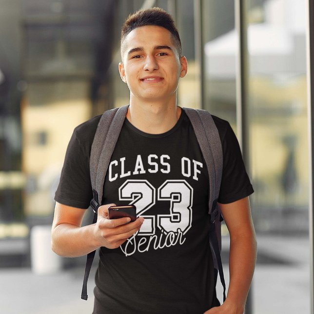 Camiseta Classe De Mais velho 23 (Criador carregado)
