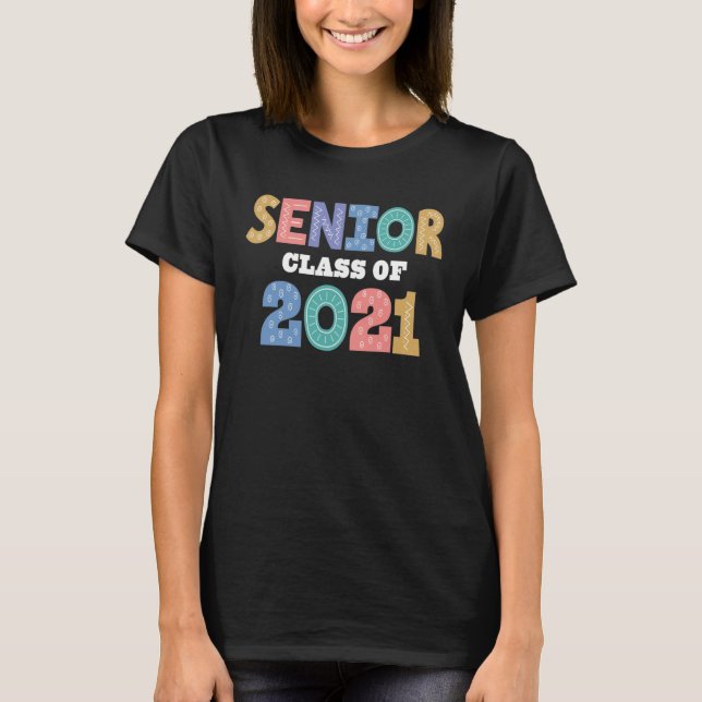 Camiseta Classe De mais velho De 2021 (Frente)