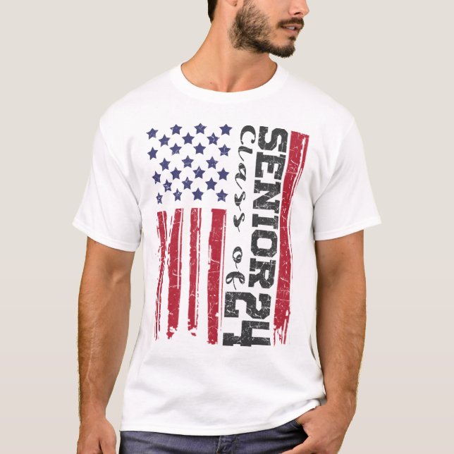 Camiseta CLASSE DE mais velho DE 2024 (Frente)