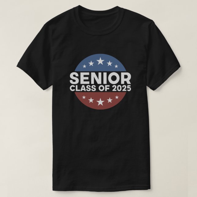 Camiseta Classe De mais velho De 2025 Legal (Frente do Design)