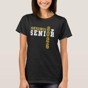 Camiseta Classe de Mais velho de 2026, noite de 2026, Class