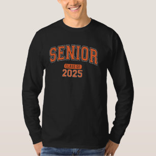 Camiseta Classe de mais velho de Alface Laranja Arranhada d