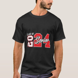 Camiseta Classe De mais velho De Graduação 2024 Feliz Dia P